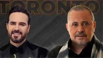 جورج وسوف ووائل جسار يختتمان جولتهما بكندا بحفل في تورنتو