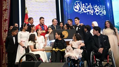 نص كلمة الرئيس السيسي خلال احتفالية 