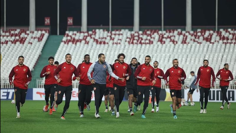 تدريبات الأهلي
