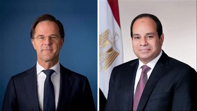 الرئيس السيسي يستقبل اليوم رئيس وزراء هولندا بقصر الاتحادية 