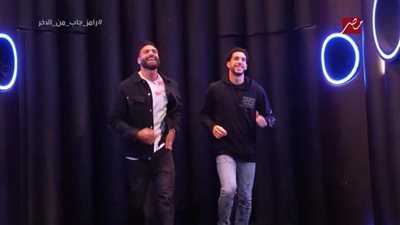 شاهد.. مصطفى شوبير وأبو جبل وجهًا لوجه في 