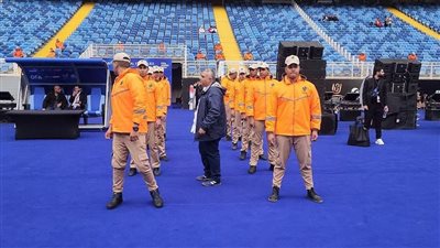 استعدادات أمنية لتأمين مباراة الأهلي وسيراميكا الليلة بالدوري