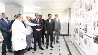 محافظ الفيوم يفتتح عددًا من الأقسام والوحدات بمستشفى التأمين الصحى