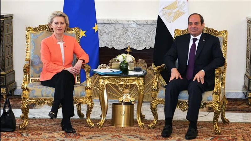 الرئيس السيسي ورئيسة