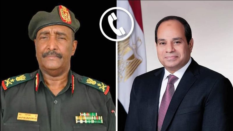 الرئيس السيسي والبرهان