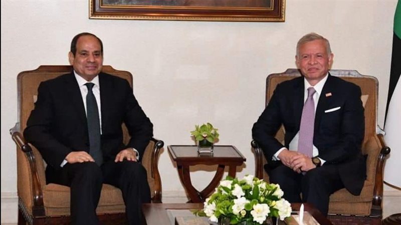 الرئيس السيسي وملك