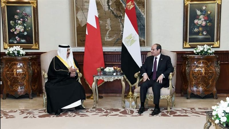 الرئيس السيسي وملك