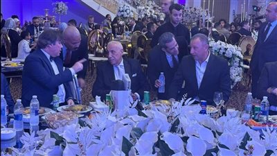 رئيسا الأهلي والزمالك يشاركون في حفل زفاف نجل أشرف قاسم