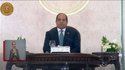 فيديو.. الرئيس السيسي يشهد افتتاح البطولة العربية العسكرية للفروسية