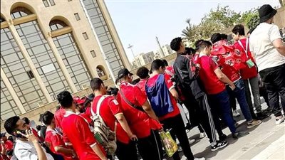 جماهير الأهلي تتوافد على ستاد القاهرة قبل 6 ساعات من مواجهة مازيمبي