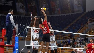 الأهلي يفوز على الزمالك ويتوج بكأس مصر للطائرة رجال