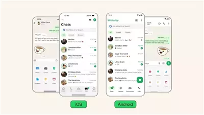 واتساب تطرح تصميمًا جديدًا للتطبيقات على أندرويد وiOS