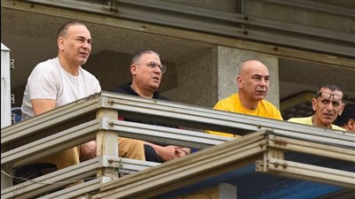 جهاز منتخب مصر يحضر مباراة سيراميكا وطلائع الجيش في الدوري