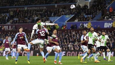 التعادل الإيجابي 3/3 يحسم لقاء ليفربول وأستون فيلا في الدوري الإنجليزي