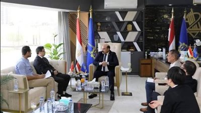 محافظ أسوان يلتقى وفد مدينة صينية لبحث التعاون الاستثمارى والسياحى