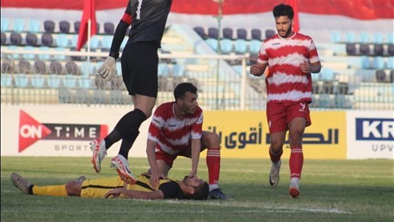 لحظة إصابة لؤي وائل