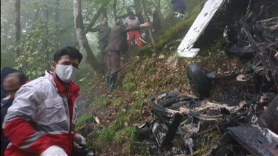 مسئول بالحرس الثورى: بعض جثامين المروحية المنكوبة احترقت ولا يمكن التعرف عليها