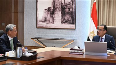 رئيس الوزراء يستقبل سفير كوريا بالقاهرة