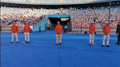 استعدادات أمنية لتأمين مباراة الأهلي والاتحاد السكندري الليلة 