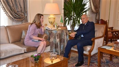 أبو الغيط يبحث مع مديرة المنظمة الدولية للهجرة تعزيز سبل التعاون