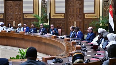 الرئيس السيسي يؤكد ضرورة تكاتف المساعي للتوصل لحل سياسي شامل يحقق تطلعات شعب السودان