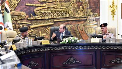 الرئيس السيسي من الأكاديمية العسكرية: ضرورة تكثيف الجهود لإعداد أجيال وكوادر عالية الكفاءة.. فيديو