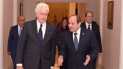 الرئيس السيسي يستقبل رئيس وكالة الاستخبارات الأمريكية