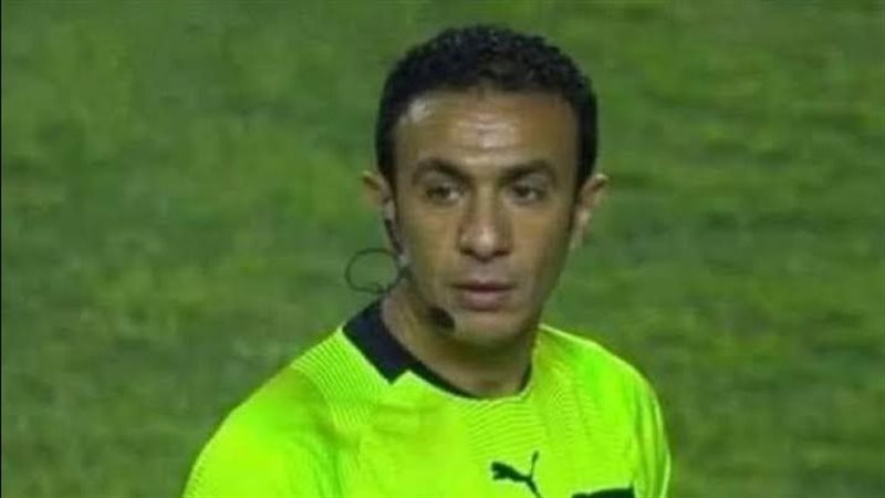 الحكم طارق مجدي
