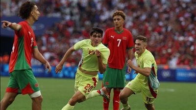 منتخب إسبانيا يهزم المغرب 2-1 ويحجز مقعده في نهائى أولمبياد باريس 2024