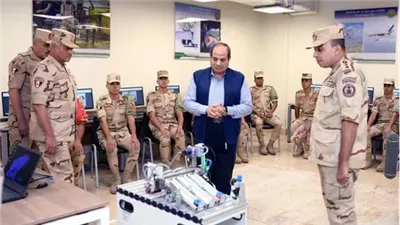 الرئيس السيسي: مركز القيادة الاستراتيجية صرح لشعب مصر وإضافة حيوية لقدرات القوات المسلحة