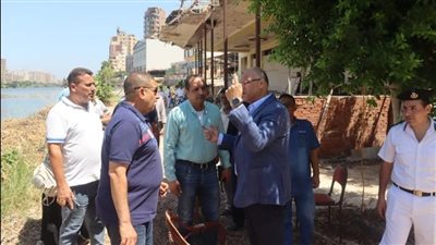 محافظ القليوبية يشرف على إزالة تعديات استعدادًا للمرحلة الأخيرة من ممشى أهل مصر