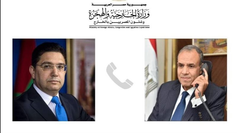 وزير الخارجية ونظيره