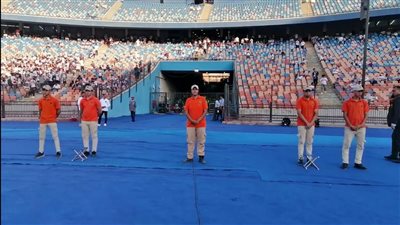 استعدادات أمنية لتأمين مباراة بيراميدز وزد في نهائي كأس مصر 