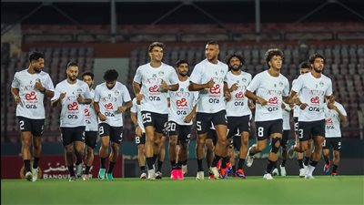 منتخب مصر يواصل تدريباته استعدادًا لمواجهة كاب فيردي بتصفيات أفريقيا 