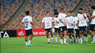 المنتخب يخوض أول تدريباته فى الخامسة مساء اليوم باستاد الدفاع الجوى