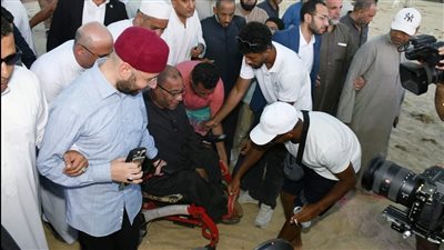 وزير الأوقاف يصطحب الأئمة ذوي الهمم وأسرهم في زيارة لمدينة العلمين الجديدة