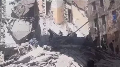 تشكيل لجنة هندسية لمتابعة انهيار جزئى بعقار خالى من السكان في السيدة زينب