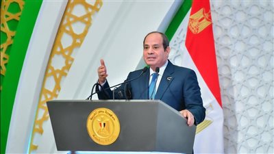 نص كلمة الرئيس السيسي خلال الاحتفال بذكرى المولد النبوى الشـريف