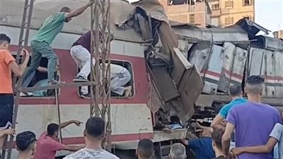 حبس عامل التحويلة في حادث قطاري الزقازيق 4 أيام على ذمة التحقيقات