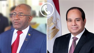 الرئيس السيسي يطمئن على رئيس جزر القمر ويدين المحاولة الآثمة لاغتياله