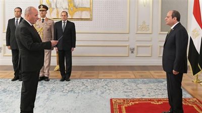 الرئيس السيسي يشهد أداء اليمين الدستورية للمستشار عبد الرزاق شعيب رئيسًا لهيئة قضايا الدولة