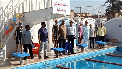 إدارة أشمون التعليمية تنظم مسابقة للسباحة 