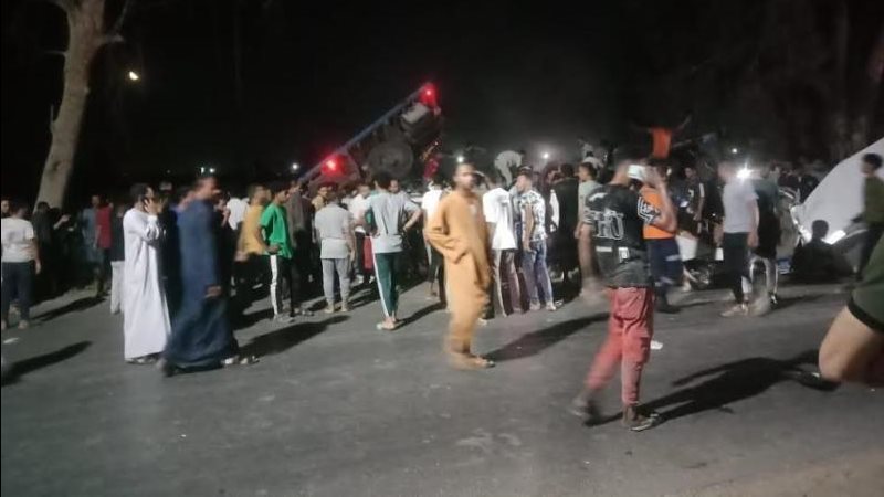 حادث طريق القاهرة