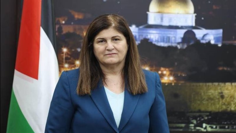 وزيرة الخارجية الفلسطينية