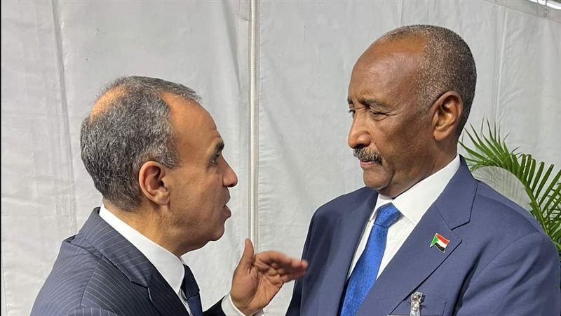 وزير الخارجية والبرهان