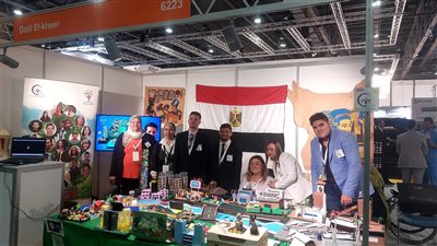 بالزي الفرعوني وعلم مصر.. ذوى الهمم يمثلون مصر بمعرض إكسبو دبي 