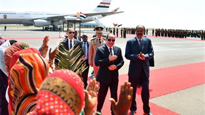 بيان للقمة المصرية الإريترية: ضرورة احترام سيادة واستقلال ووحدة أراضى بلدان المنطقة