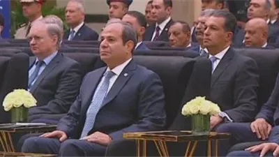 الرئيس السيسي يشاهد فيلمًا تسجيليًا بعنوان 