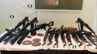 الداخلية تضبط 14 بندقية فى حملات أمنية بثلاث محافظات