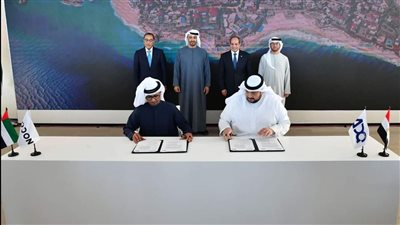 الرئيسان السيسي وبن زايد يشهدان إطلاق شراكة لتعزيز مسيرة الابتكار فى قطاع المركبات الكهربائية